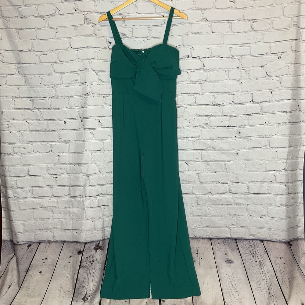 Lilly Pulitzer Hosta Green Kavia Jumpsuit 10 - Picture 4 of 15